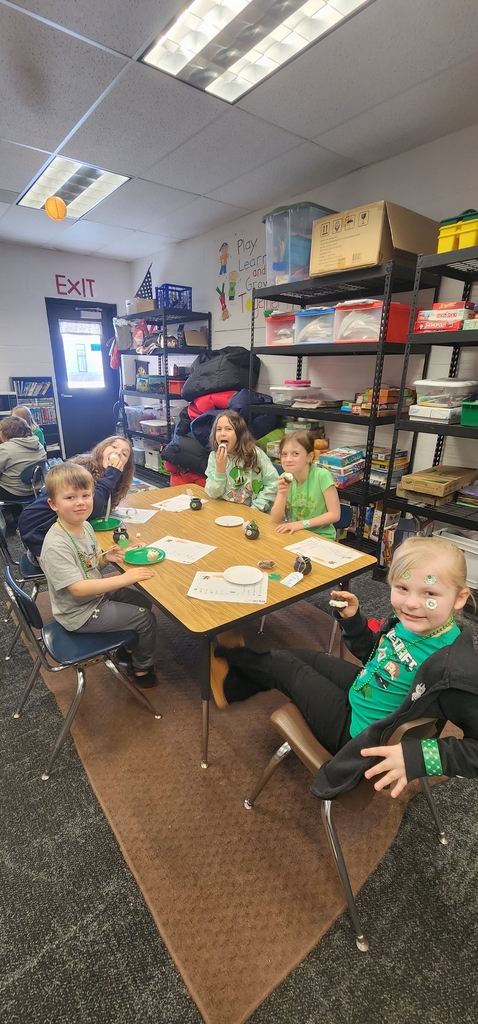 enjoying the cupcakes