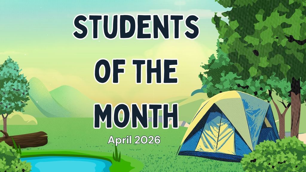 April Students of the Month