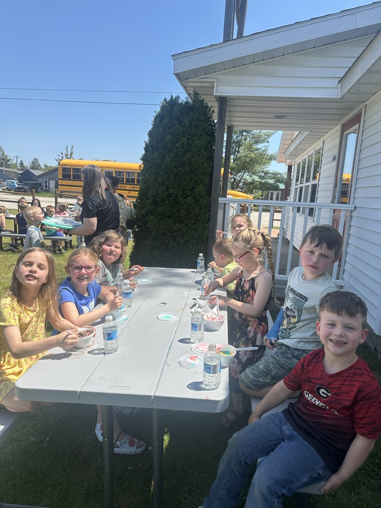 It was a beautiful day for ice cream!