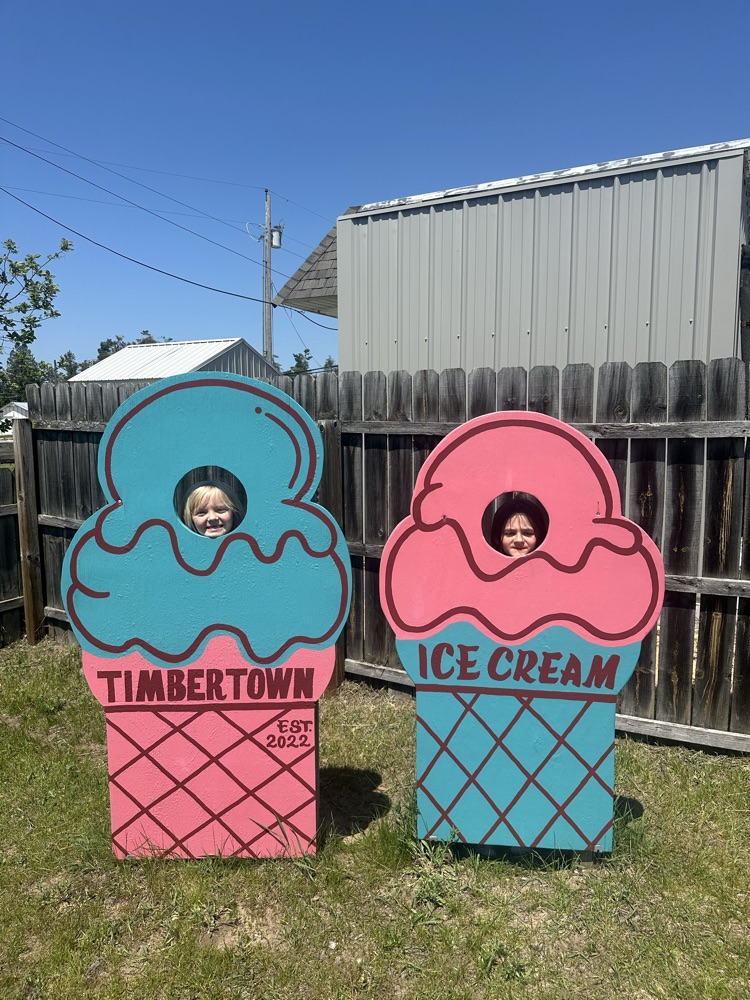 It was a beautiful day for ice cream!
