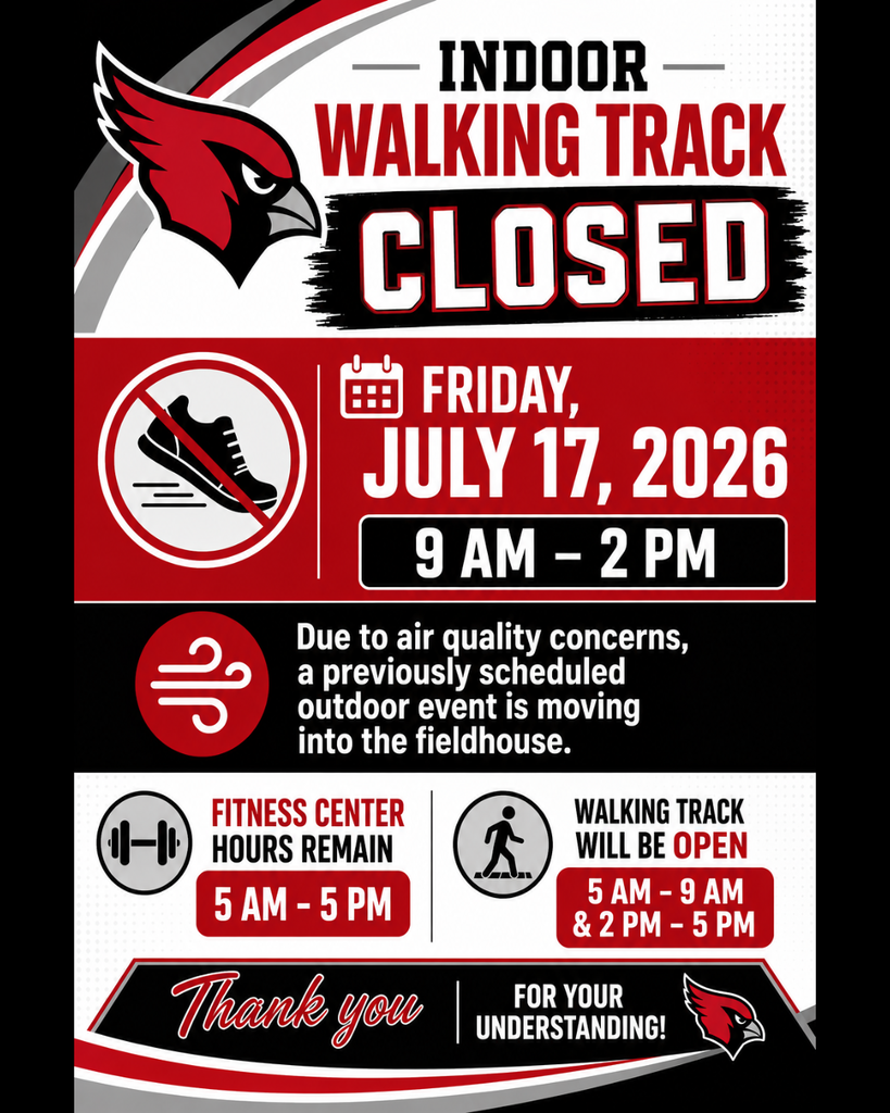walking track notice