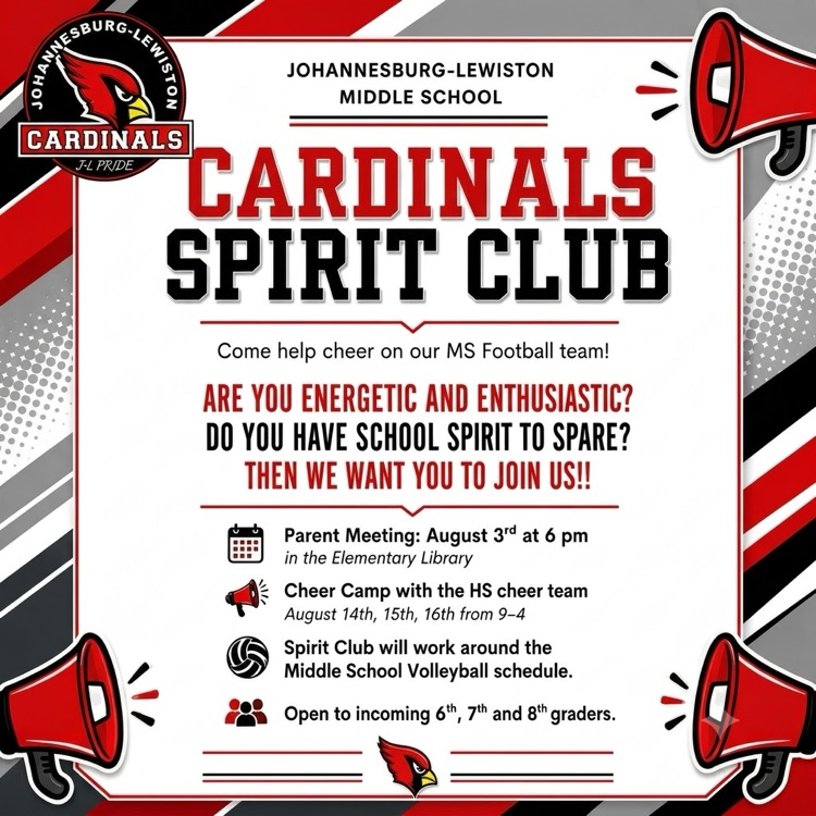 Spirit club flyer