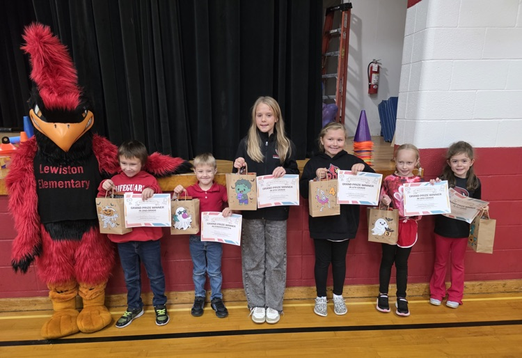 Most donations collected from each grade level. They all earned a goodie bag!