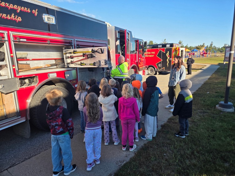 seeing the fire truck
