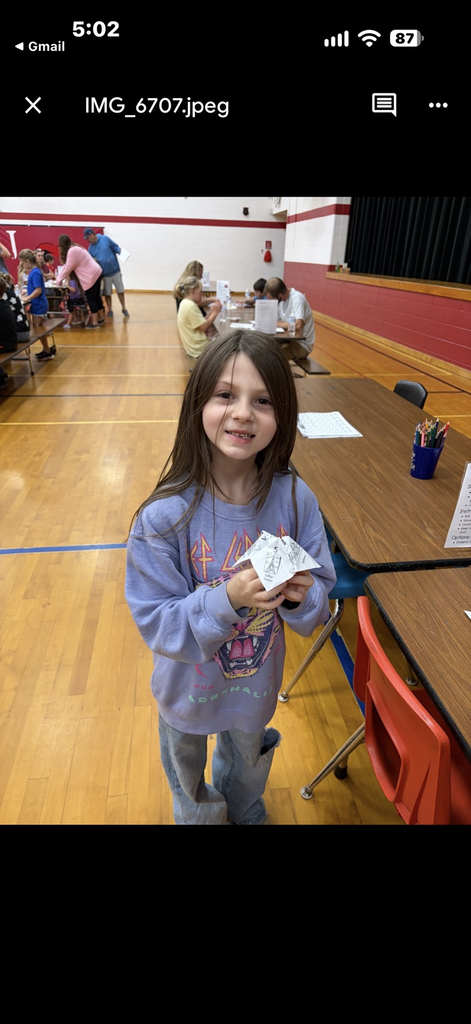 and creating math cootie catchers!