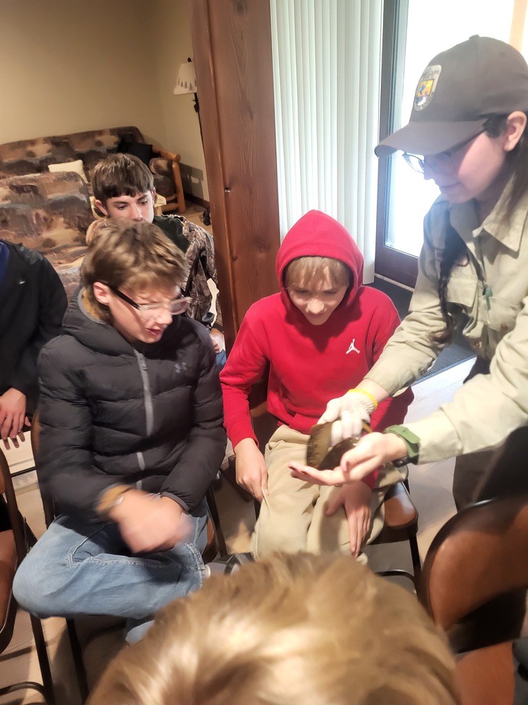 8th Grade students attended a Science field at the Greenwood Foundation Property this past Thursday. They enjoyed learning about Sea Lampreys as well as the habitats/wildlife at the property. 