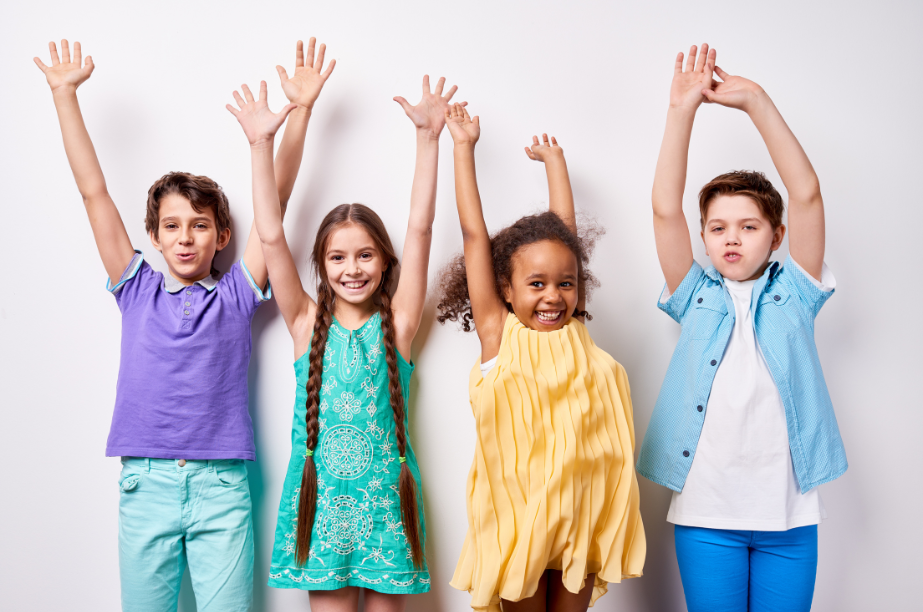 Photograph of children enrolled in Innovation Learning