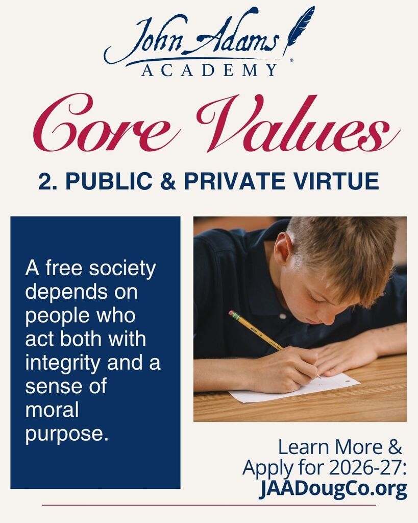 Core Value #2: Public and Private Virtue