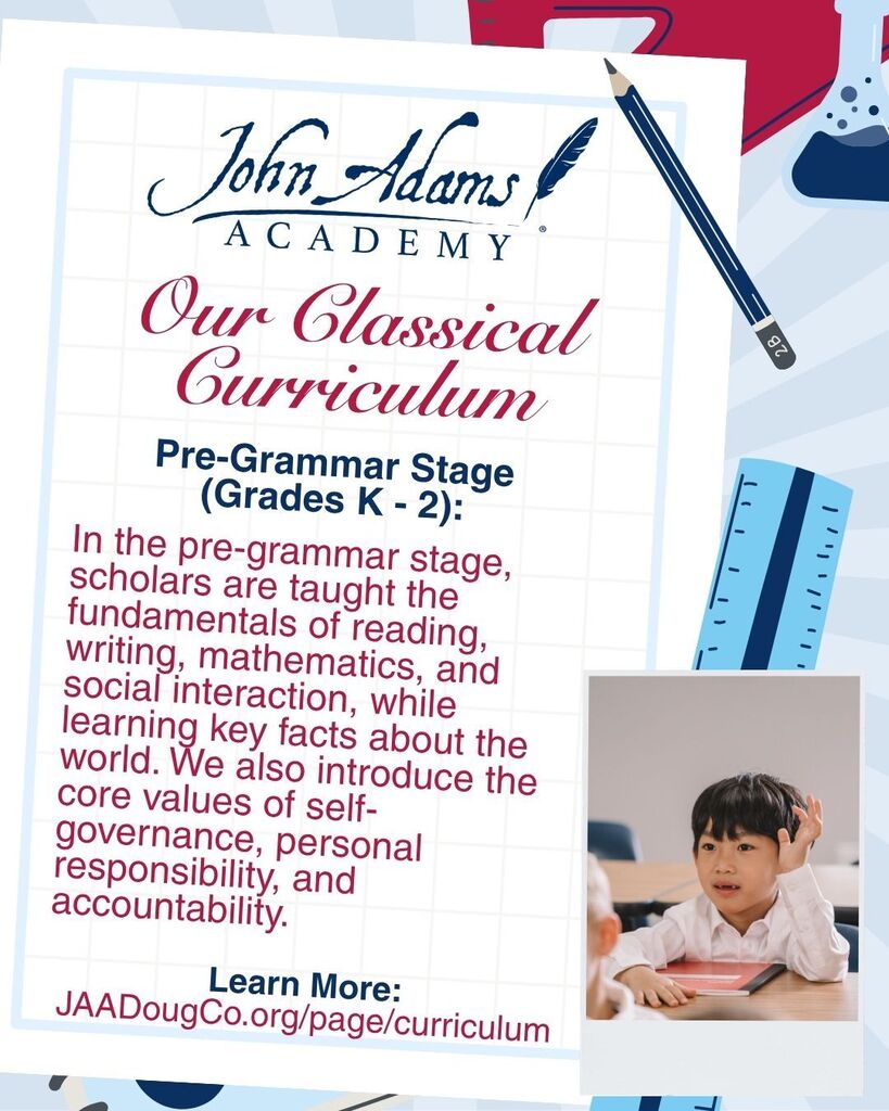Information about JAA K-2 Curriculum
