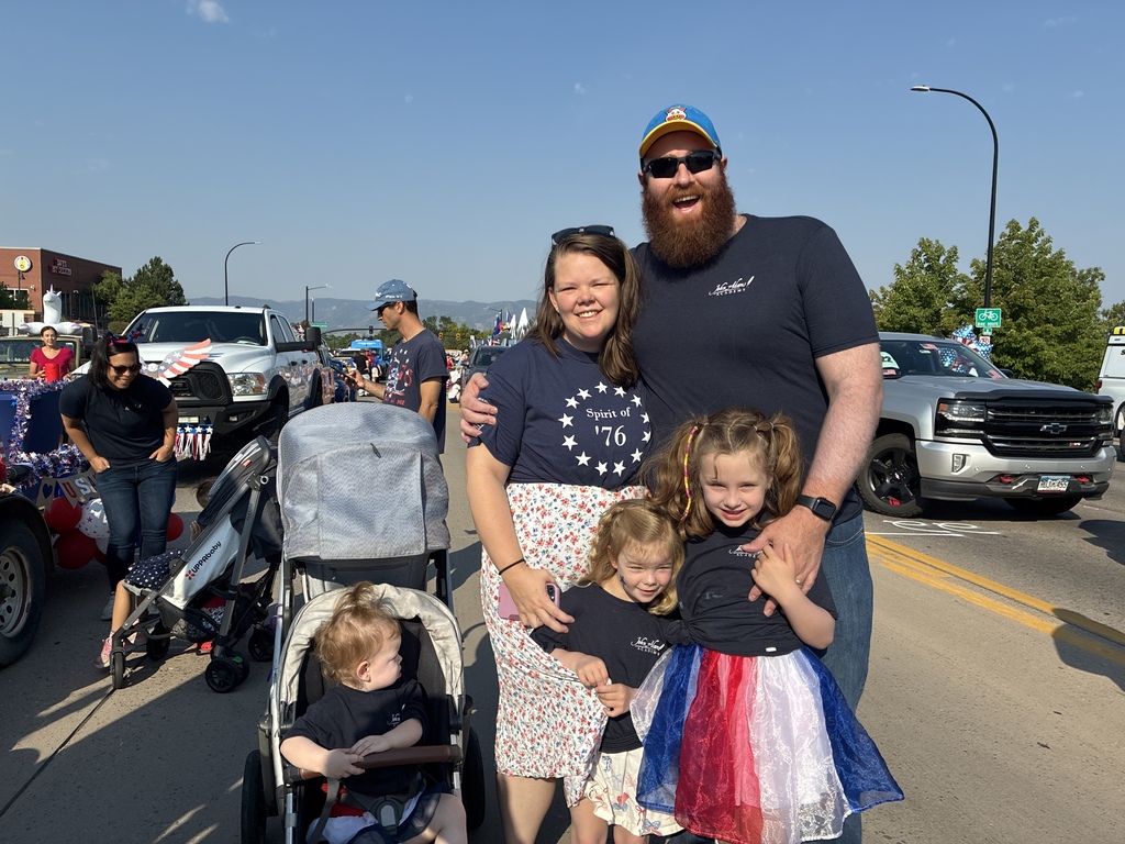 JAA family at the 4th of July Parade.