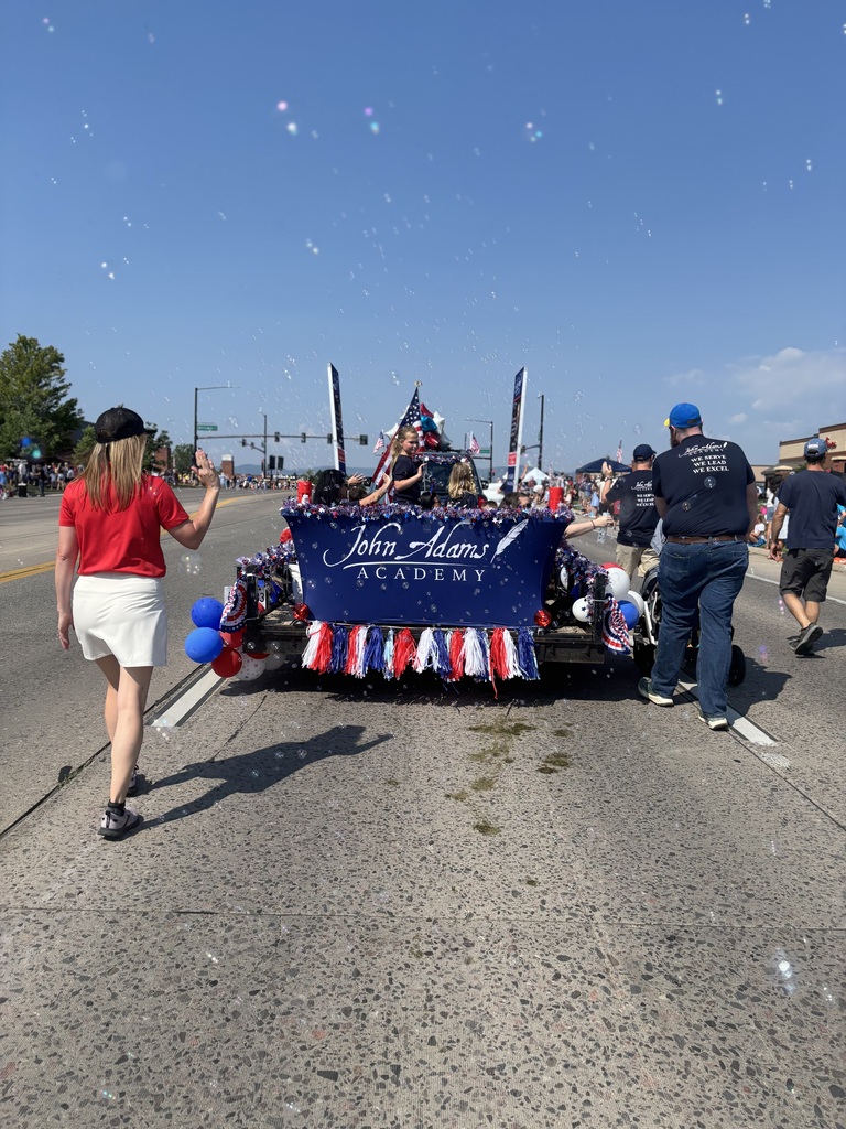 JAA float in the 4th of July Parade.