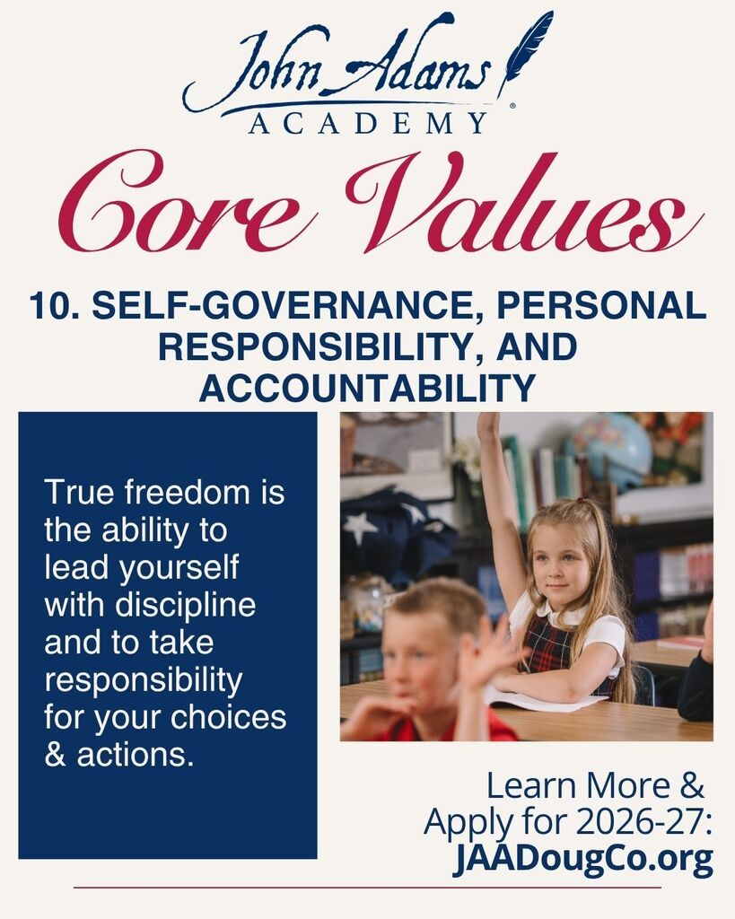 Core Value #10: Self-Governance, Personal Responsibility, and Accountability