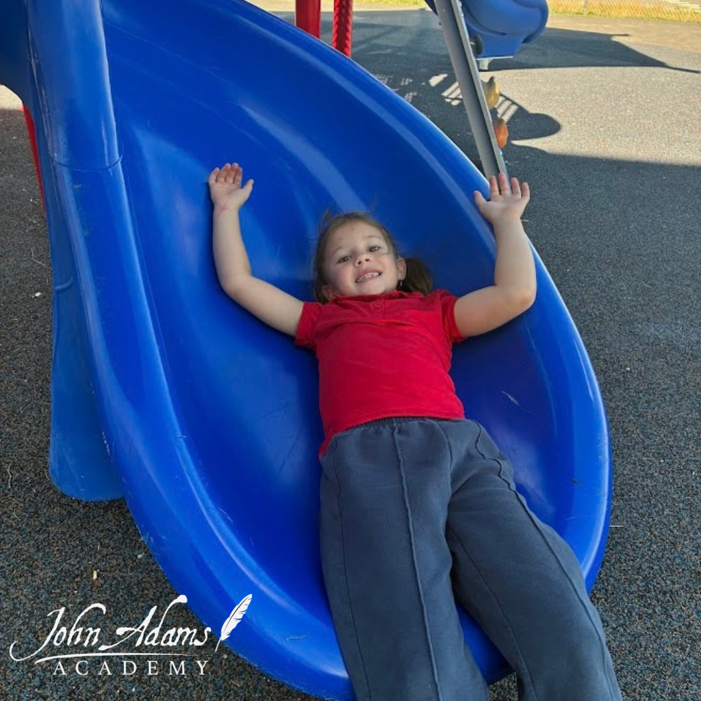 Scholar on a slide