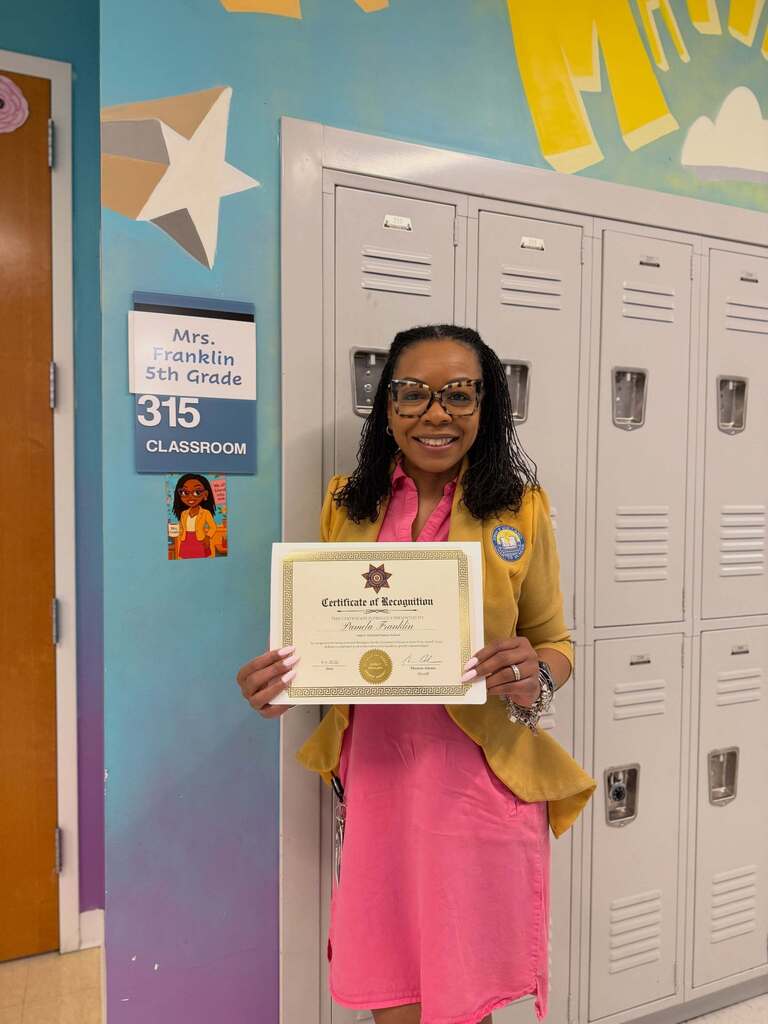 🎉Congratulations to Mrs. Franklin on being recognized as Recipient of the Governor’s Educator of the Year Award! 🍎✨ Your Passion, kindness, and commitment inspires students and colleagues every day!