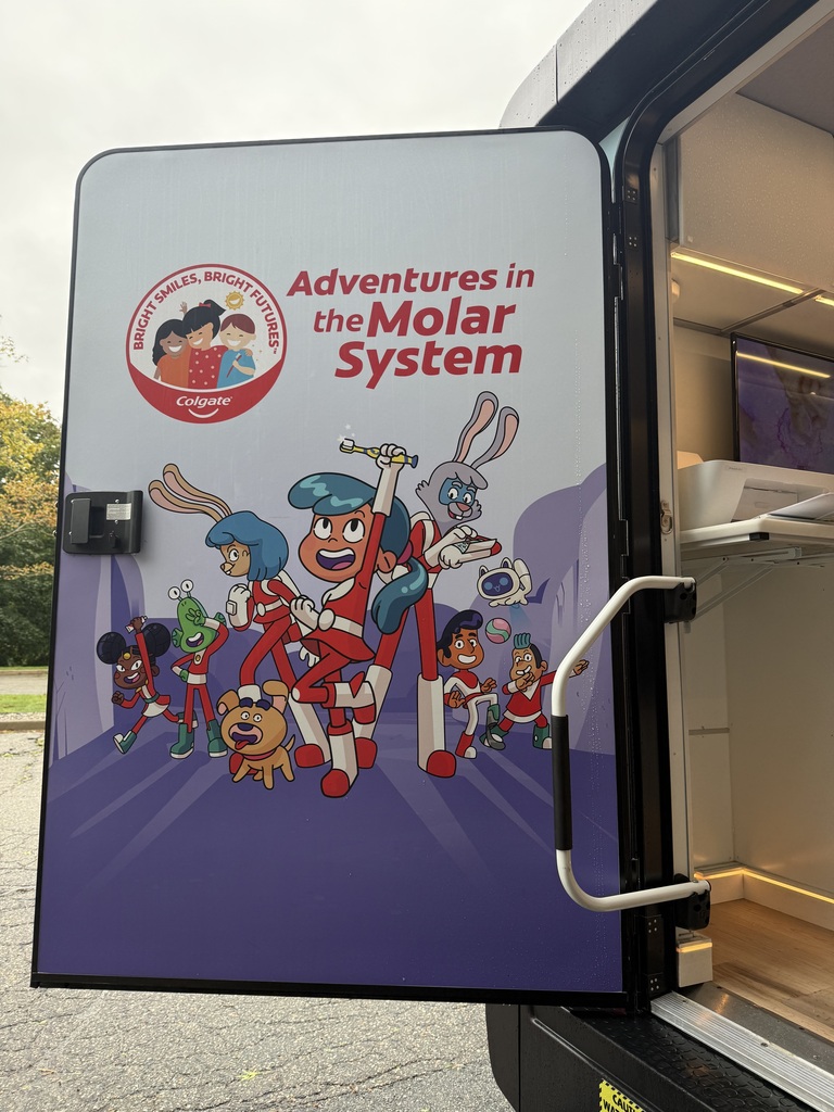 🦷🪥 Smile, JPHCS! Our Pre-K and Kindergarten students are getting their smiles checked today as the Colgate Dental Truck visits our school! We’re excited to help our youngest Marlins build healthy dental habits and keep those smiles shining bright