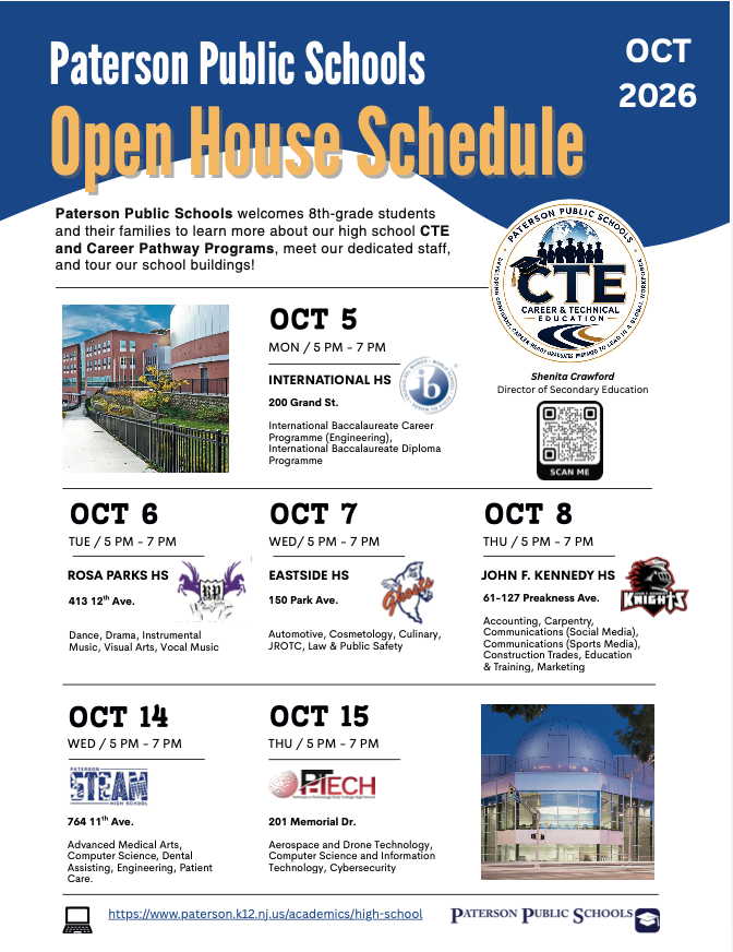 Paterson Open House