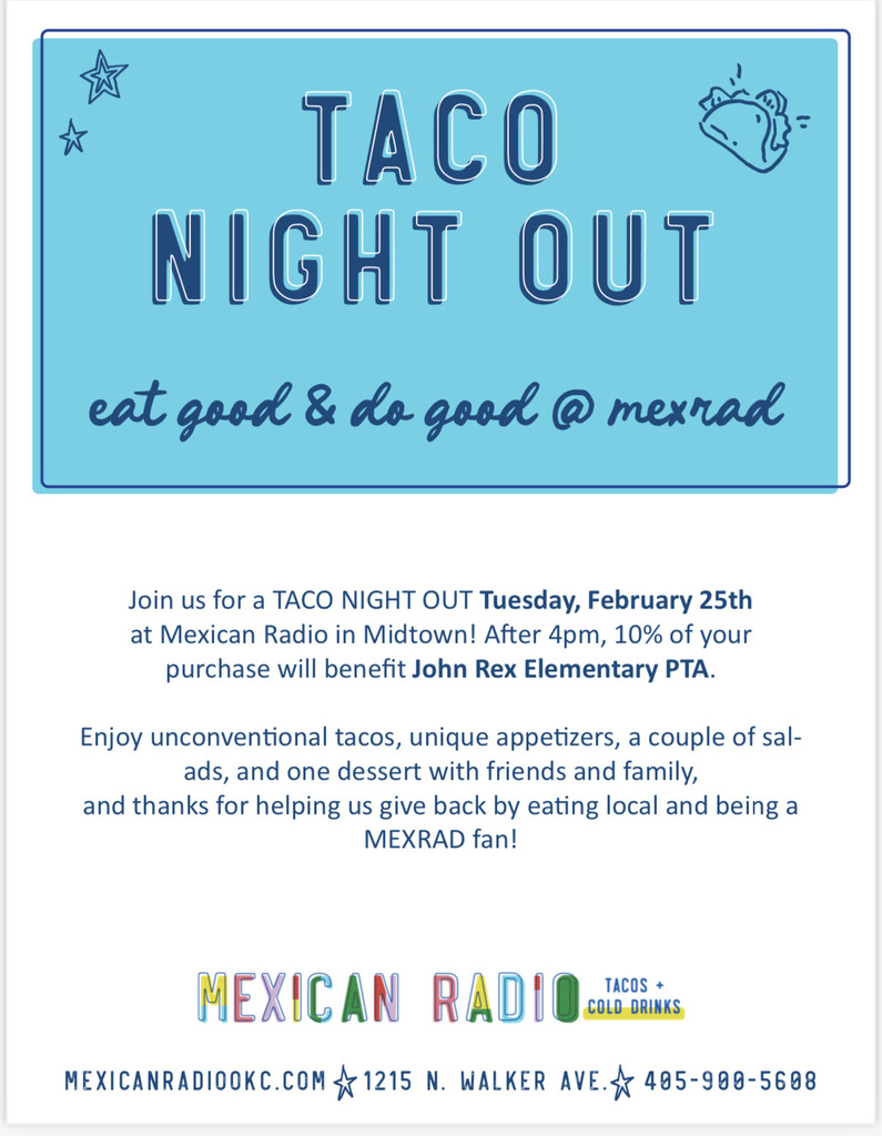 Taco Night Out Flyer