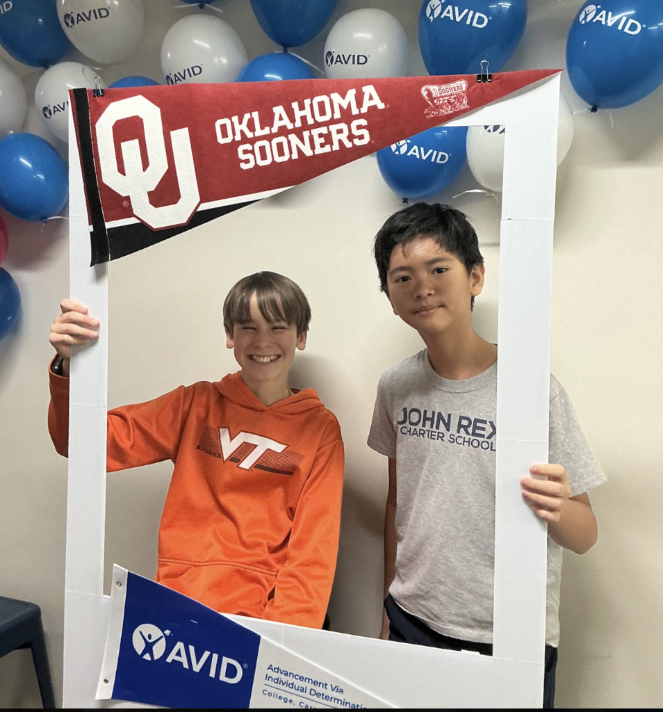 John Rex Junior High students officially wrapped up College and Career Week by celebrating National AVID Day!Our students spent the day exploring future pathways through NexGen Career Research, playing a strategic game of Sooneropoly, and facing off in a college-themed version of Family Feud. They captured their favorite moments at our AVID/College Selfie Booth and officially took charge of their futures by kicking off their Individual Career and Academic Plans (ICAP)!We are incredibly proud of the determination our Rockets showed all week as they mapped out their paths to future success. 🎓✨Because of AVID, our students are ready for what comes next. What's your AVID story?#MyAVIDWhy #NationalAVIDDay #JohnRexRockets #CollegeAndCareerWeek #AVIDImpact