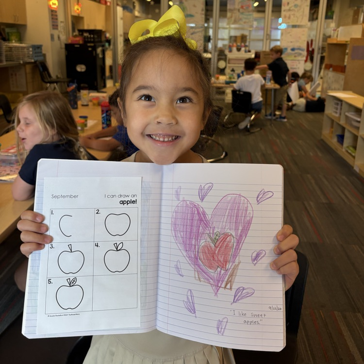 Apple week in kinder