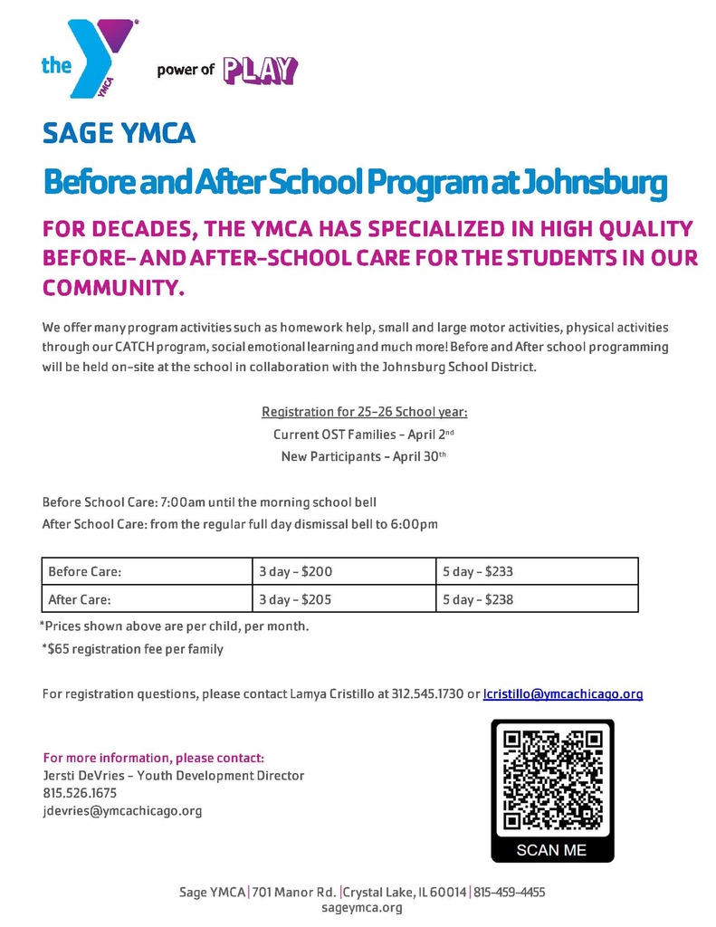 NEW Before and After school program