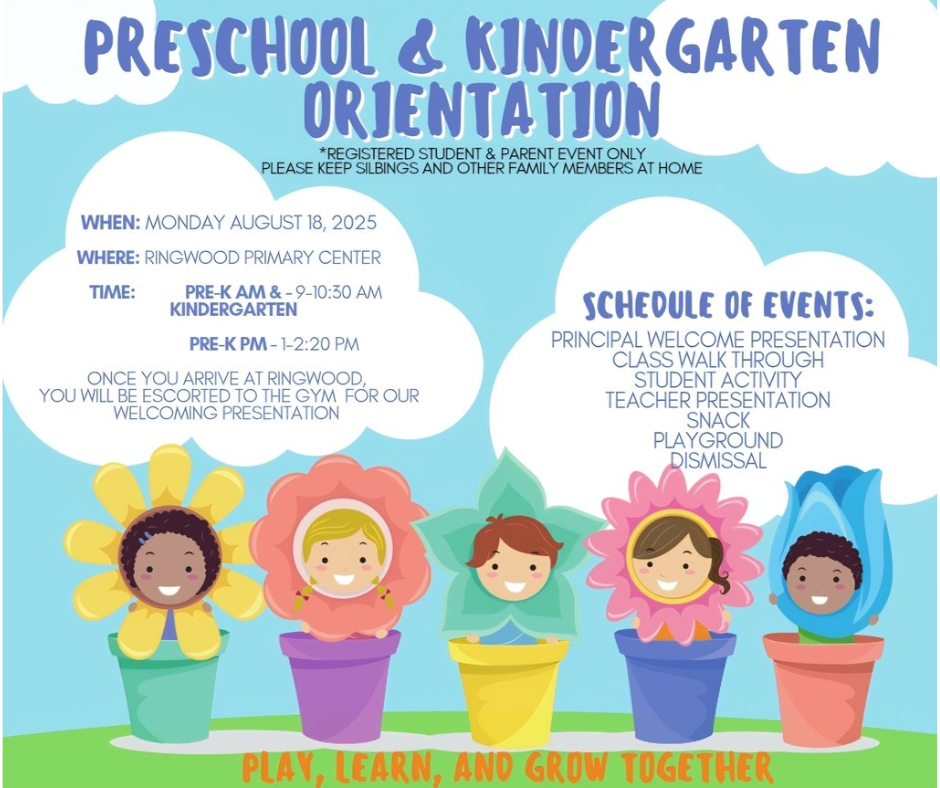 Kindy and pk orientation