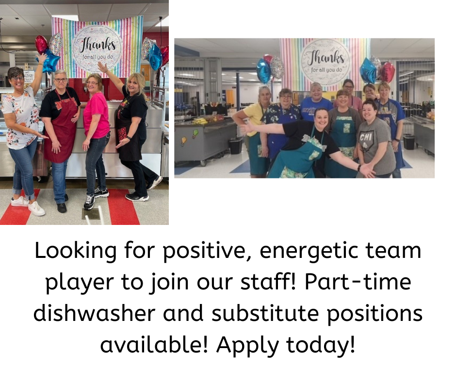 lunch positions available