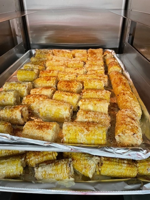 JJHS has street corn for lunch