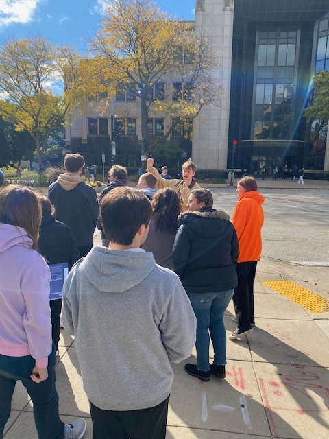 JHS students at Marquette University