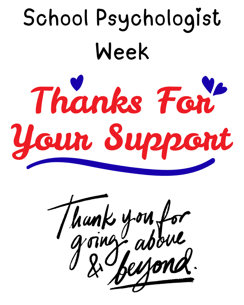 School Psychologist week
