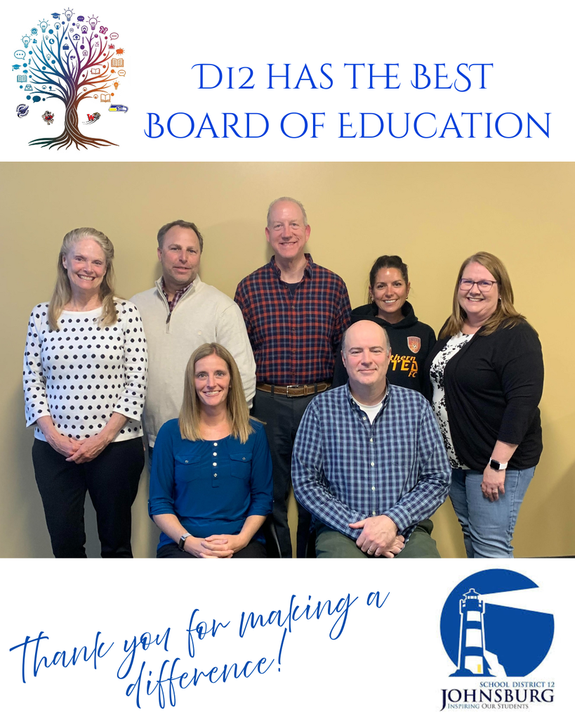 Thank you Board of Education picture of our board