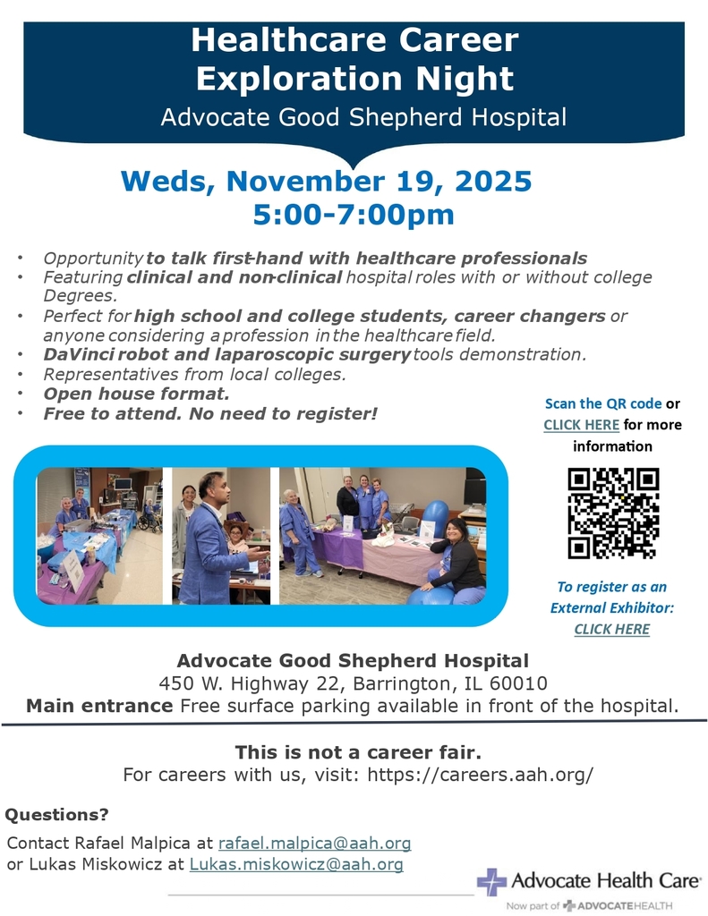 2026 Healthcare Career Exploration Night