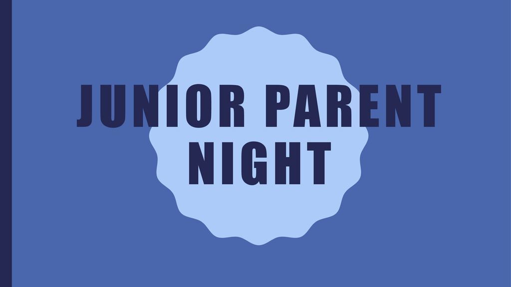 Junior Parent Night