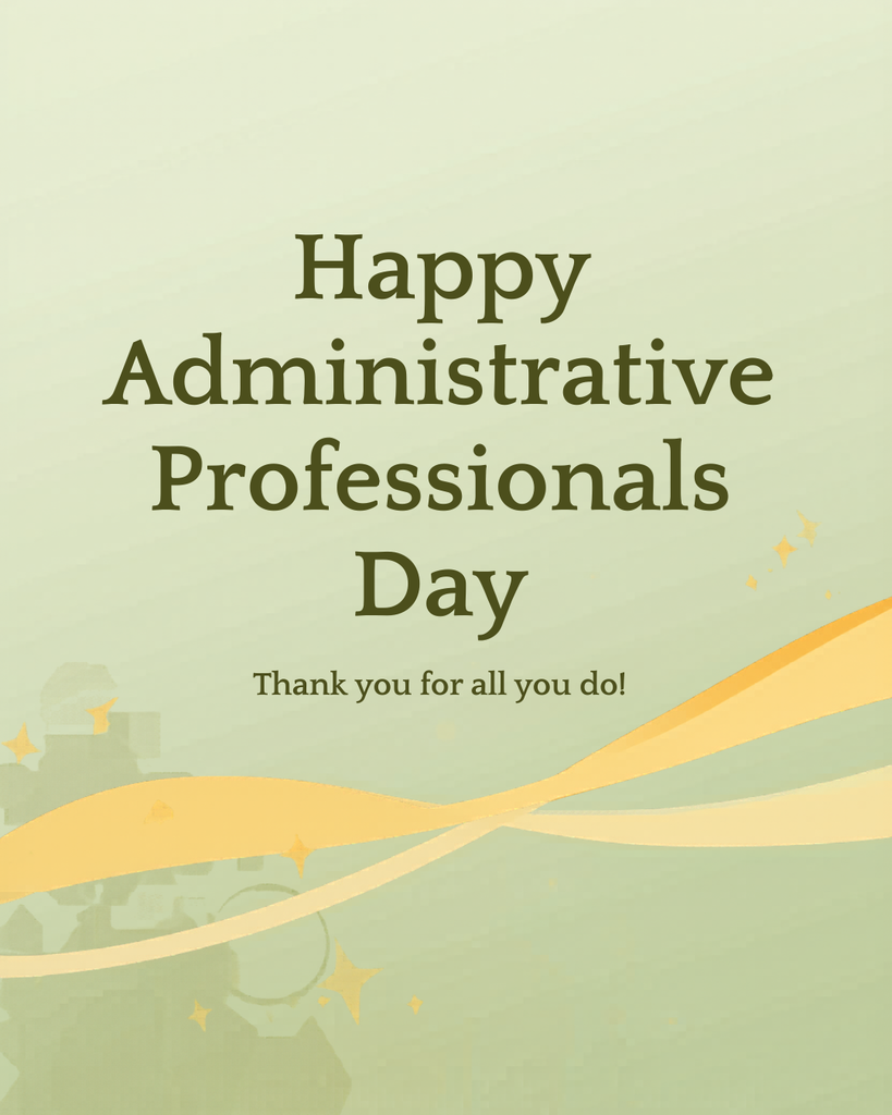 Happy admin assistant day