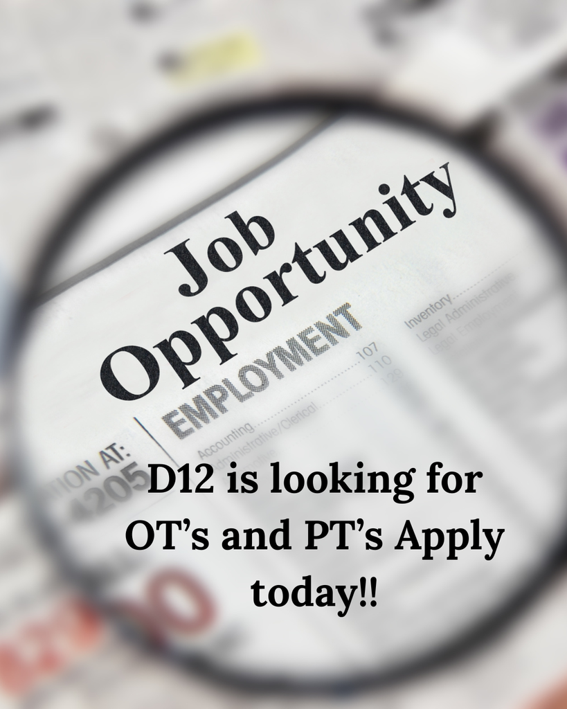 Job opportunities for OT and PT
