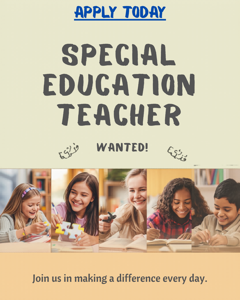 special education teacher wanted
