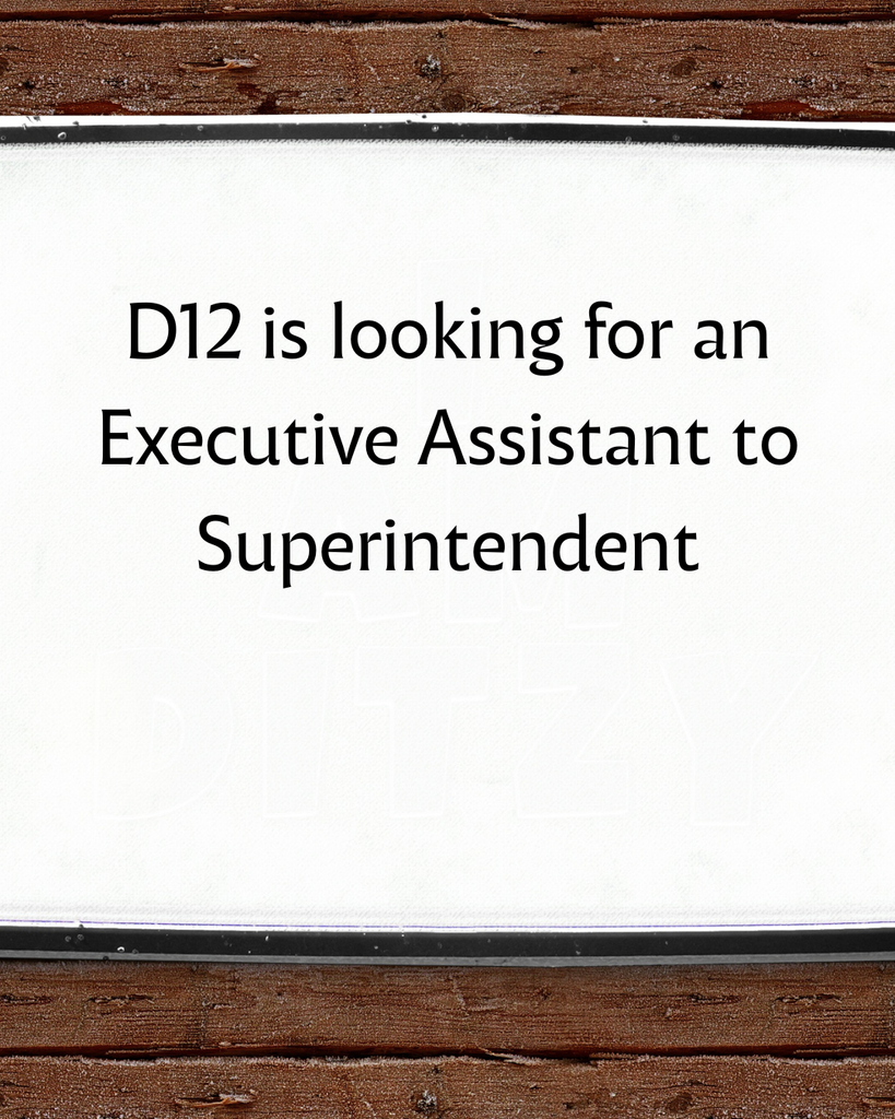 looking for assistant to superintendent