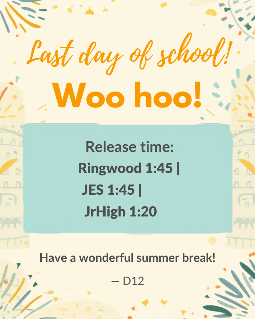 Last Day of School Schedule
