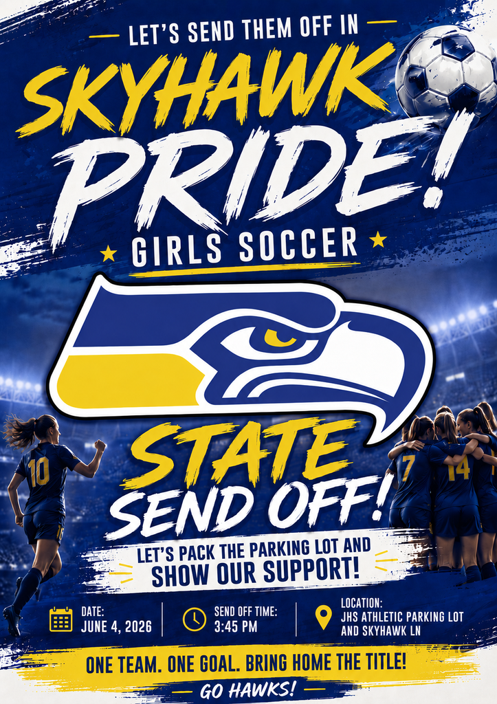 Skyhawk Soccer State Send Off