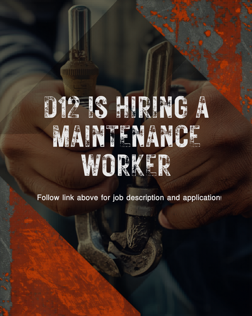 Hiring maintenance worker