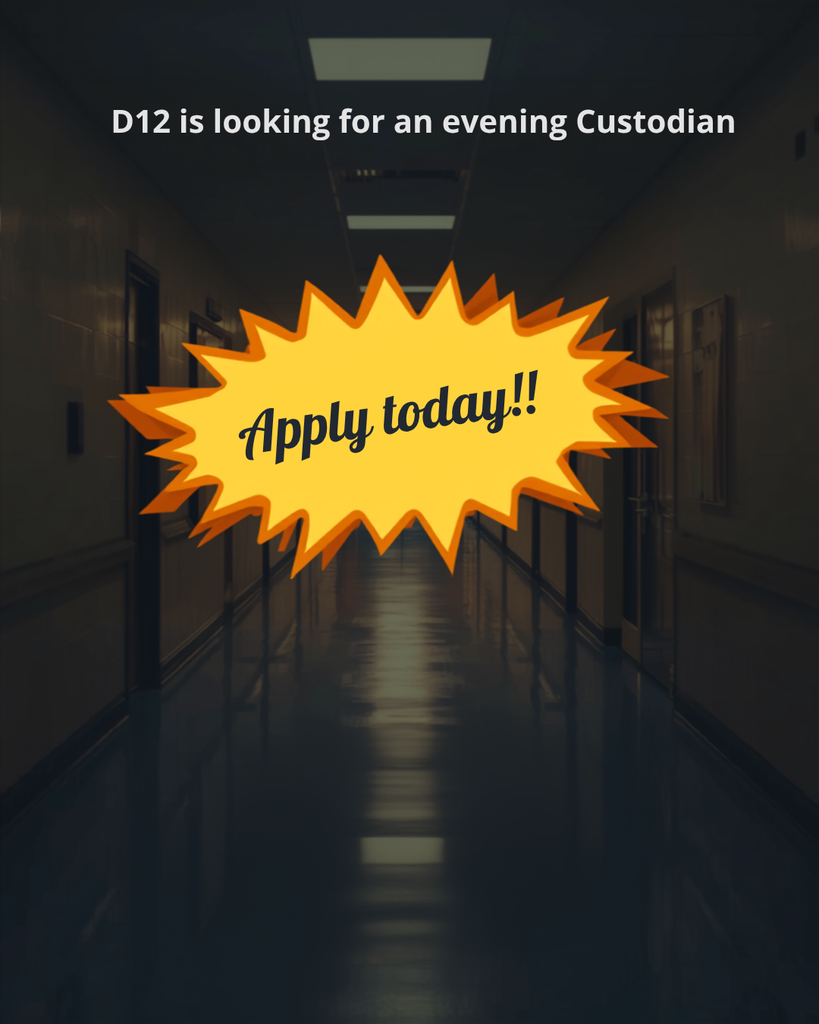Evening custodian position available