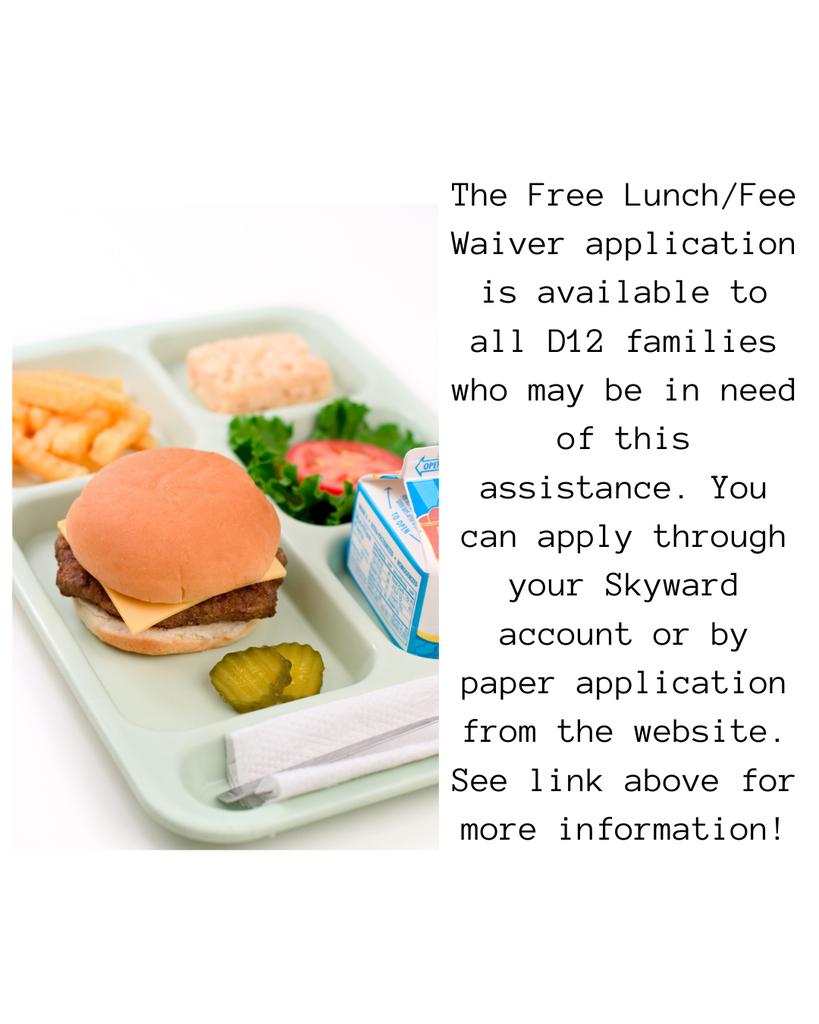 Free/Reduced Lunch Applications