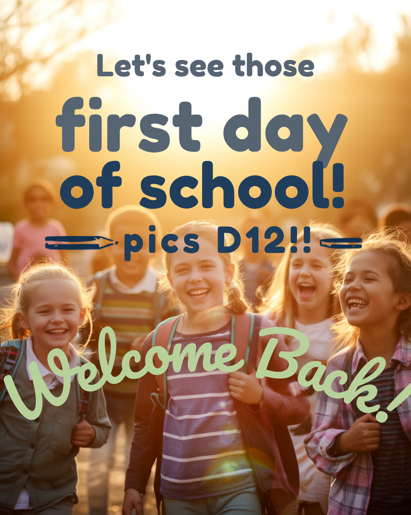 First day of school pictures
