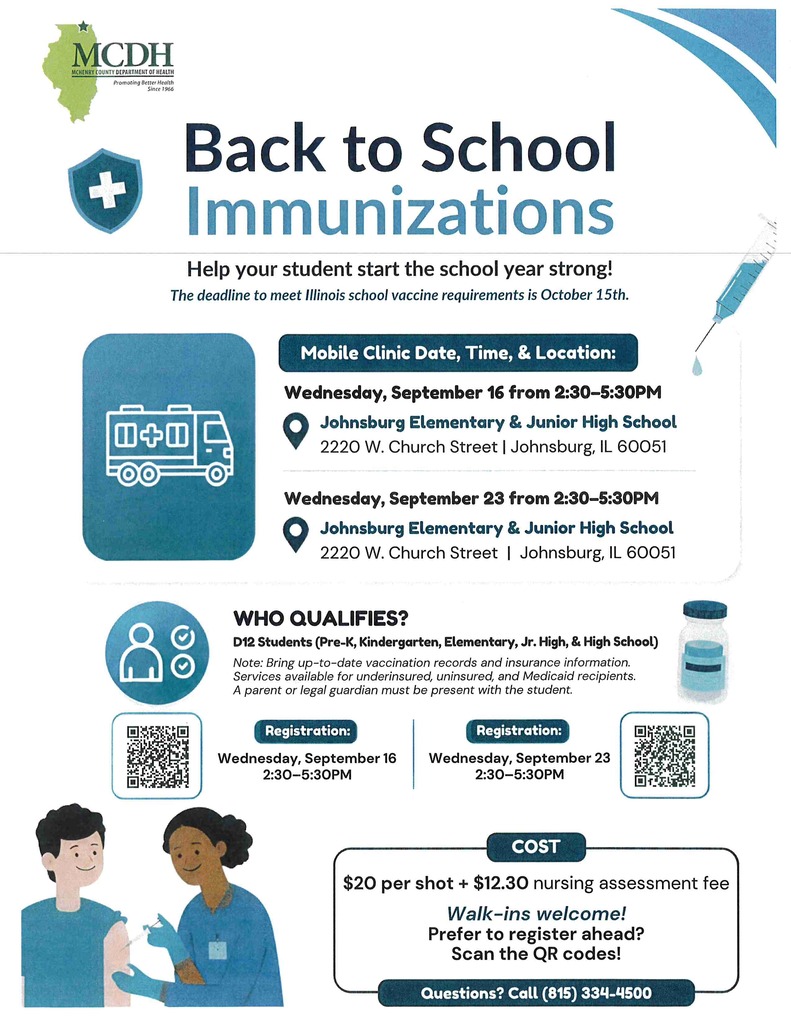 back to school immunization clinic