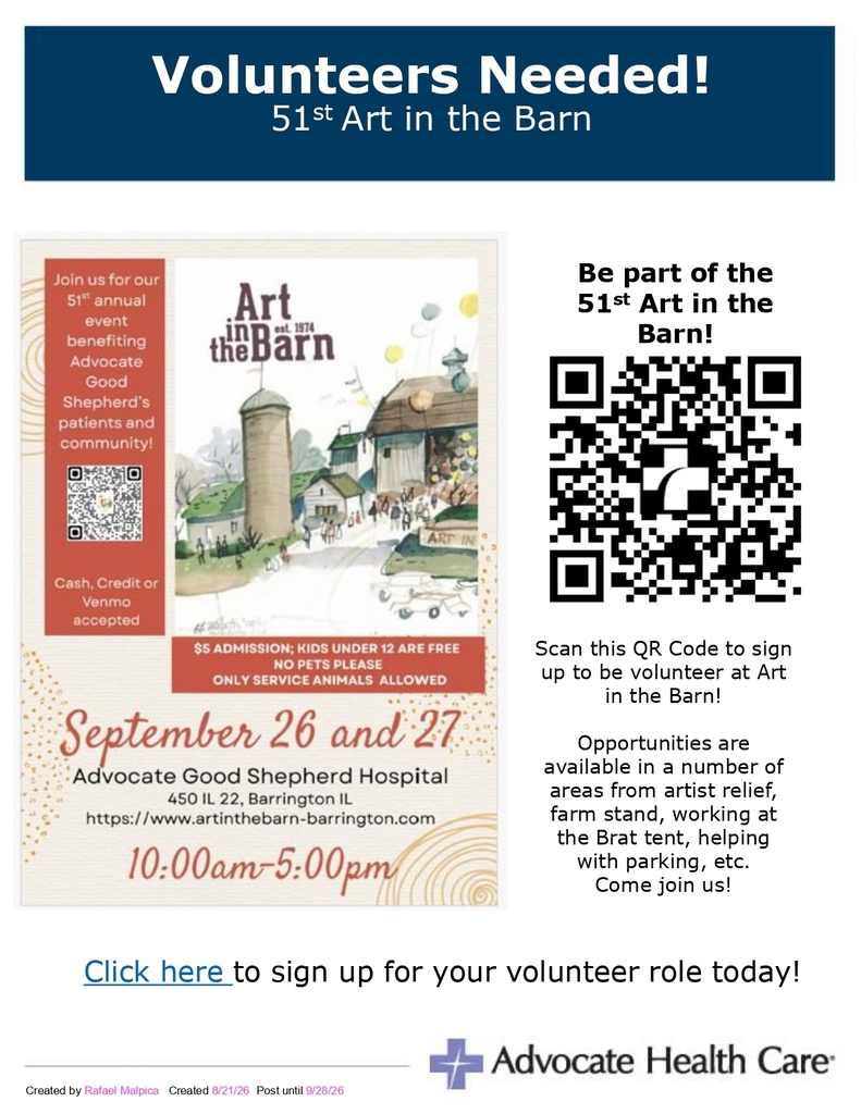 Art in the Barn Volunteers