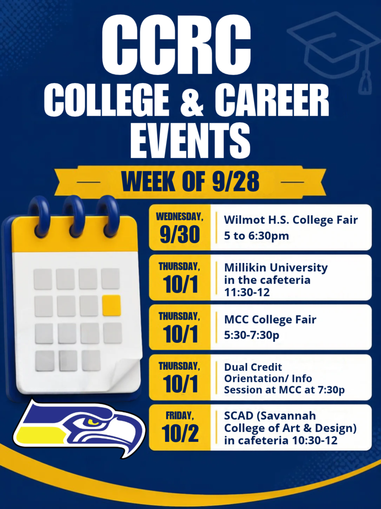 CCRC Events 9/28