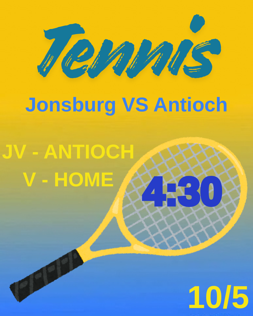 Tennis 10/5