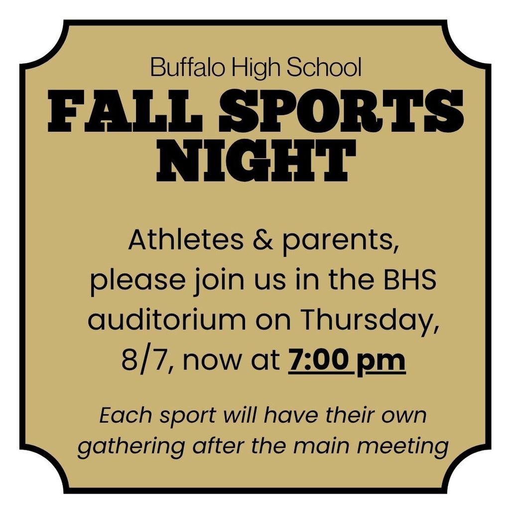 Fall Sports Night
