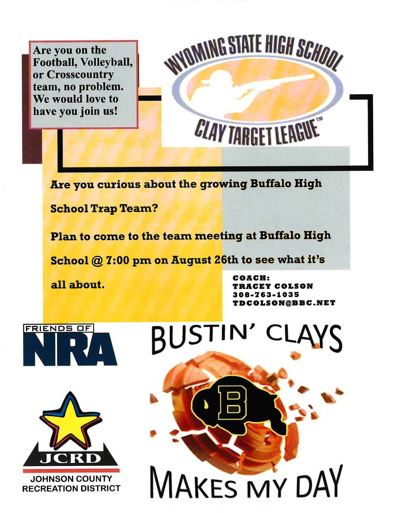 Trap Shooting Flyer