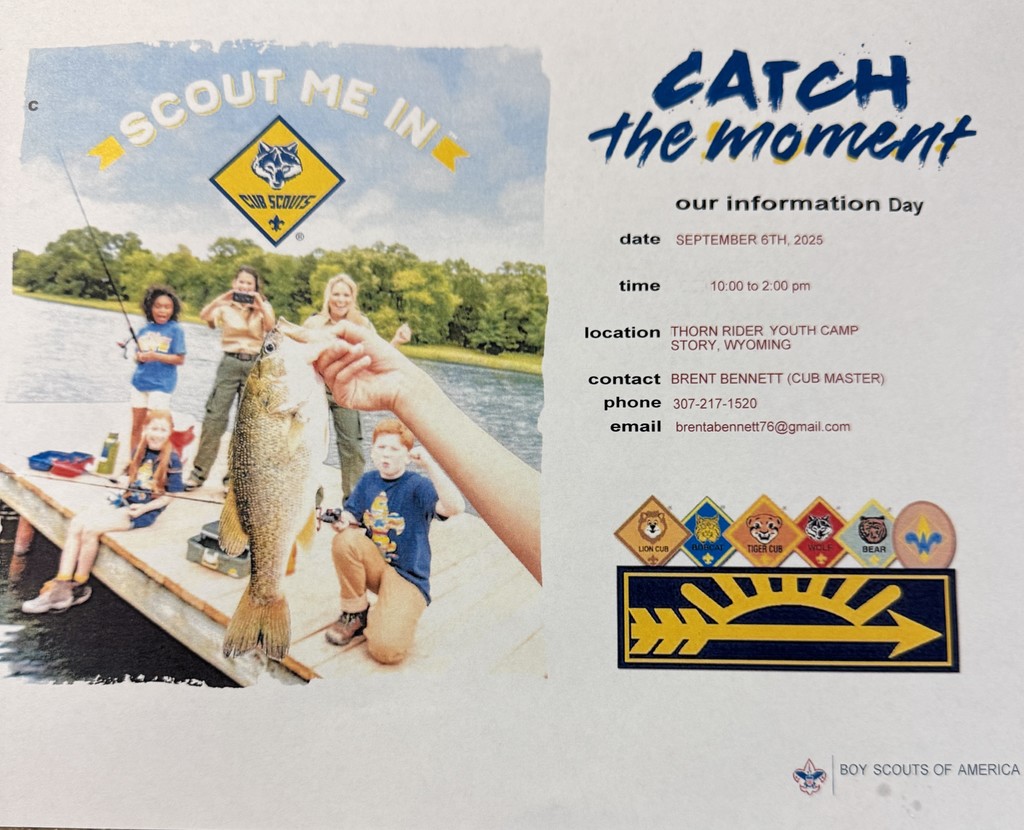  Scout Me In.  Catch the Moment.