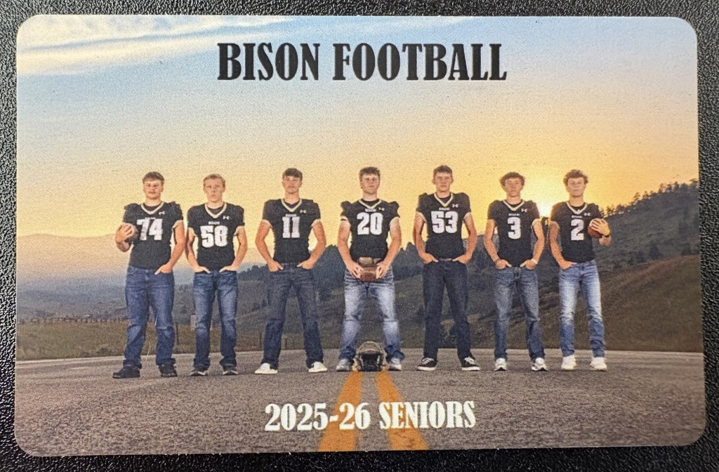 Bison Cards available in the BHS office